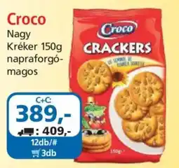 ÁRKLUB Croco crackers ajánlat