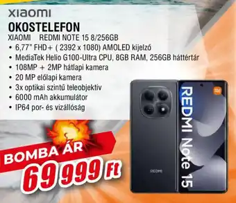 Expert Xiaomi Redmi Note 15 ajánlat