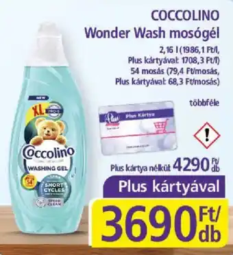 Coccolino wonder wash mosógél