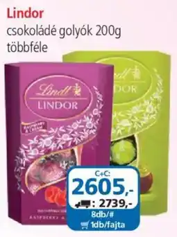 ÁRKLUB Lindor csokoládé golyók ajánlat