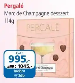 ÁRKLUB Percalé marc de champagne desszert ajánlat