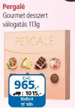 ÁRKLUB Pergale gourmet desszert ajánlat