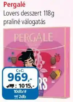 ÁRKLUB Pergale lovers desszert ajánlat
