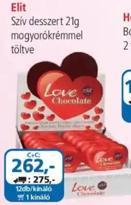ÁRKLUB Elit szív desszert ajánlat