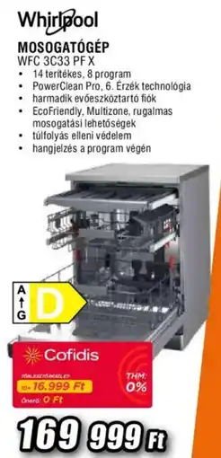 Expert Whirlpool mosogatógép ajánlat