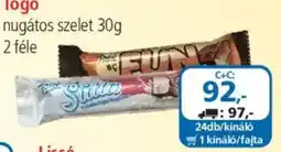 ÁRKLUB Sun nugátos szelet ajánlat