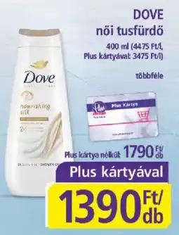 PlusMarket Dove női tusfürdő ajánlat