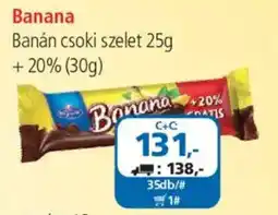 ÁRKLUB Banana banán csoki szelet ajánlat