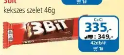 ÁRKLUB 3bit kekszes szelet ajánlat