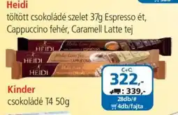 ÁRKLUB Heidi csokoládé szelet ajánlat