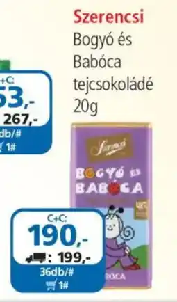 ÁRKLUB Szerencsi bogyó és babóca tejcsokoládé ajánlat