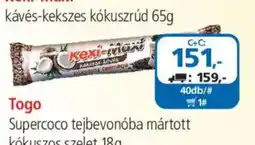 ÁRKLUB Kexi-Maxi kávéskeszes kókuszrúd ajánlat