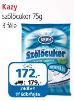 ÁRKLUB Kazy szőlőcukor ajánlat