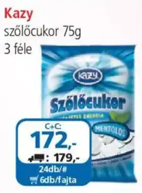 ÁRKLUB Kazy szőlőcukor ajánlat