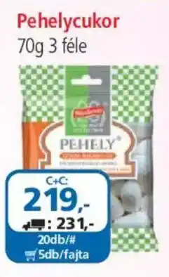 ÁRKLUB Pehely cukor ajánlat