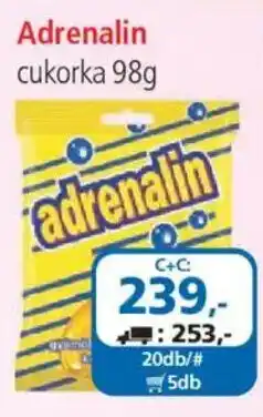 ÁRKLUB Adrenalin cukorka ajánlat