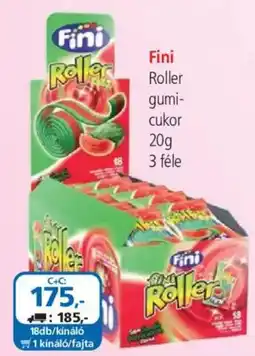 ÁRKLUB Fini roller gumi-cukor ajánlat