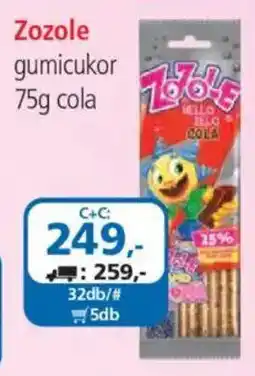 ÁRKLUB Zozole gumicukor ajánlat