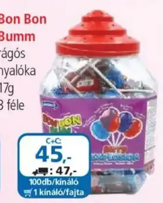 ÁRKLUB Bon Bon Bumm ajánlat