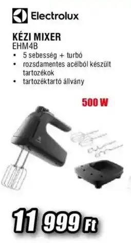 Expert Electrolux kézi mixer ajánlat