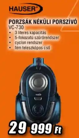 Expert Porzsák nékuli porszívó vc-730 ajánlat