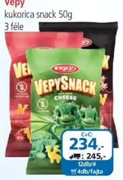 ÁRKLUB Vepy snack ajánlat