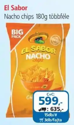 ÁRKLUB El Sabor nacho chips ajánlat