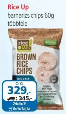 ÁRKLUB Rice Up brown rice chips ajánlat