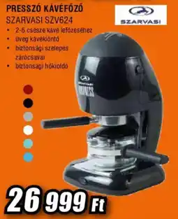 Expert Szarvasi presszo kavefozo szv624 ajánlat