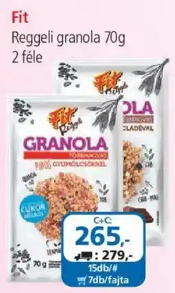 ÁRKLUB Fit granola ajánlat