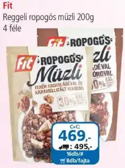 ÁRKLUB Fit ropogós müzli ajánlat