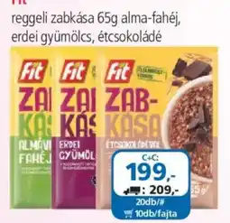 ÁRKLUB Fit reggeli zabkása ajánlat