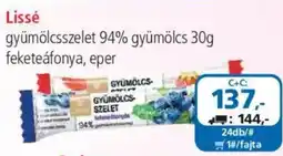 ÁRKLUB Lissé gyümölcsszelet ajánlat