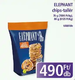 PlusMarket Elephant chips-tallér ajánlat