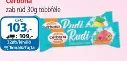 ÁRKLUB Cerbona zab rúd ajánlat