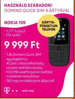 Expert Nokia 105 ajánlat
