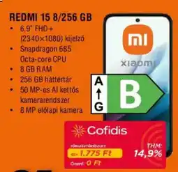 Expert Xiaomi Redmi 15 8/256 GB ajánlat