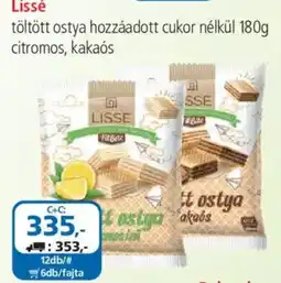 ÁRKLUB Lisse töltött ostya ajánlat
