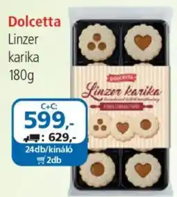 ÁRKLUB Dolcetta linzer karika ajánlat