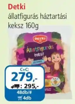 ÁRKLUB Detki állatfigurás háztartási keksz ajánlat