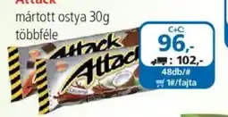 ÁRKLUB Attack mártott ostya ajánlat
