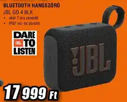 Expert Jbl bluetooth hangszóró go 4 blk ajánlat