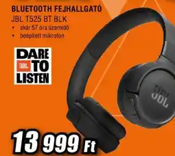 Expert Jbl bluetooth fejhallgató t525 bt blk ajánlat