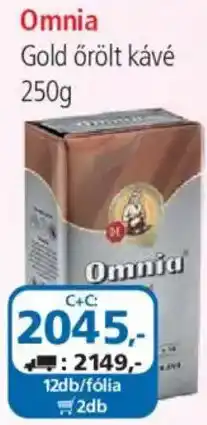 ÁRKLUB Omnia gold örölt kávé ajánlat