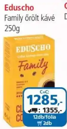 ÁRKLUB Eduscho family örölt kávé ajánlat