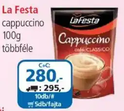 ÁRKLUB La Festa cappuccino ajánlat