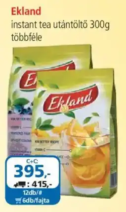 ÁRKLUB Ekland instant tea utántöltő ajánlat