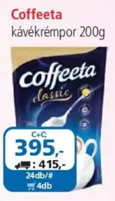 ÁRKLUB Coffeeta kávékémpor ajánlat