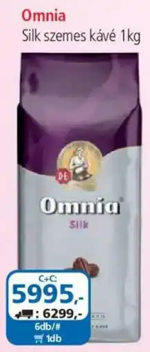ÁRKLUB Omnia silk szemes kávé ajánlat