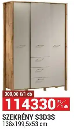 Merkury Market Szekrény s3d3s ajánlat